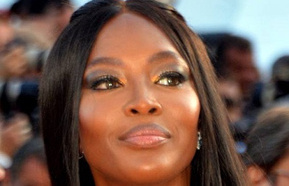 Naomi Campbell at Cannes in 2017