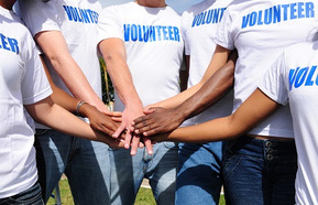 Group of volunteers