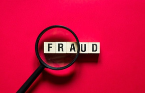 Fraud stock image