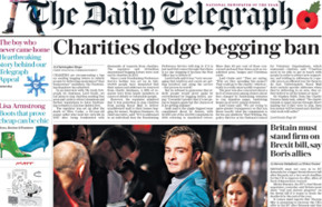Telegraph begging ban front page 440.jpg