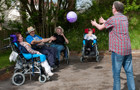 Leonard Cheshire centre big Residents and staff 440.jpg