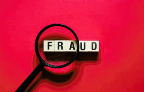 Fraud word on cubes