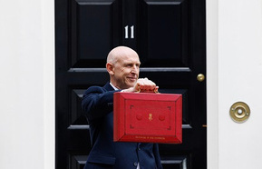 Chancellor John Healey prepares to deliver the budget