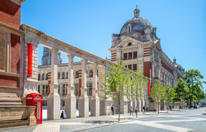 The v & a museum in South Kensington