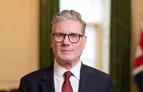 Keir Starmer's official portrait