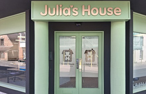 Front of Julia's House HQ in Wimborne