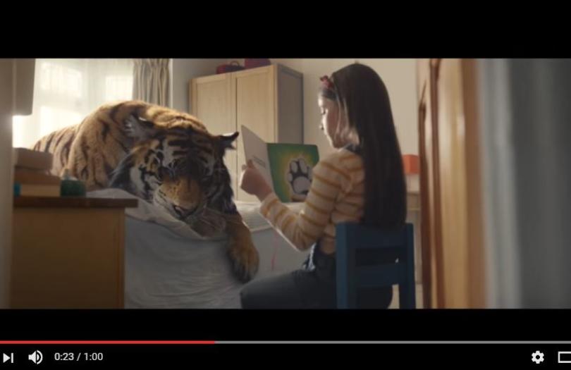 #iProtectTigers: WWF-UK Christmas advert 2016