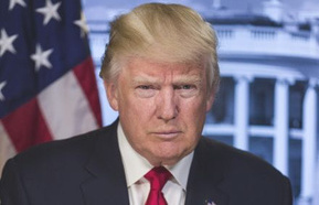 Portrait of Donald Trump