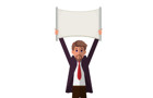 Campaigning suited man440.jpg