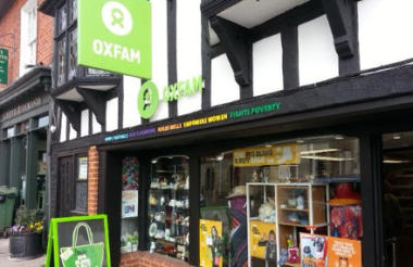 oxfam bridal shop locations